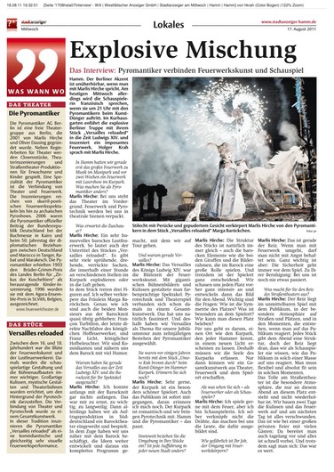 Interview im Stadtanzeiger